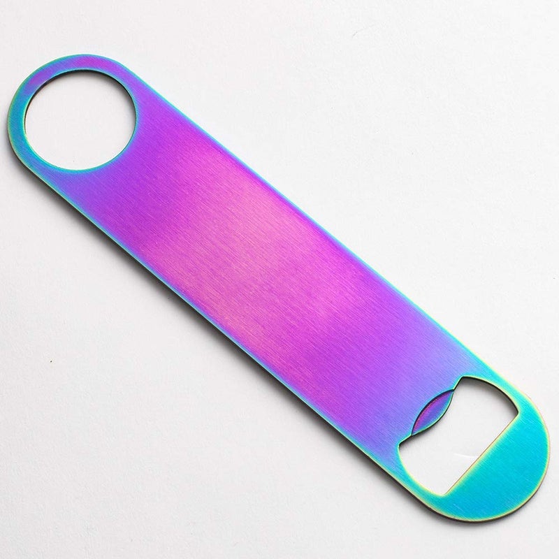YFS 7" Heavy Duty Stainless Steel Flat Bottle Opener, Simple and Effective Beer Openers - Image 5